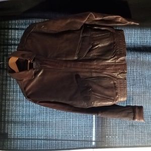 New Zealand Outback original NZO Rugged leather jacket size m mint condition